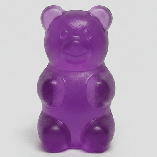 Purple Gummy Bear Squish (Slow - Rising Squish) - DelsBricks Toys & CollectiblesDelsBricks Toys & CollectiblesRalphie's Funhouse