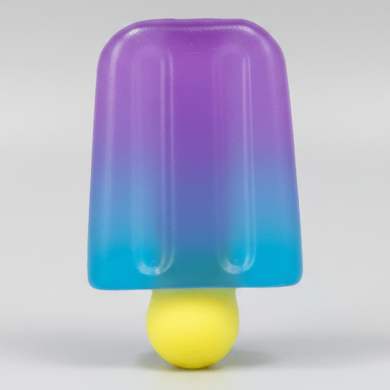 Purple to Blue Ice Cream Popsicle (Gelatin Squish) - DelsBricks Toys & CollectiblesDelsBricks Toys & CollectiblesRalphie's Funhouse