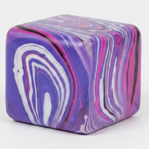Purple vs Pink Swirl Squeeze Cube (Super Slow - Rising Squish) - DelsBricks Toys & CollectiblesDelsBricks Toys & CollectiblesRalphie's Funhouse