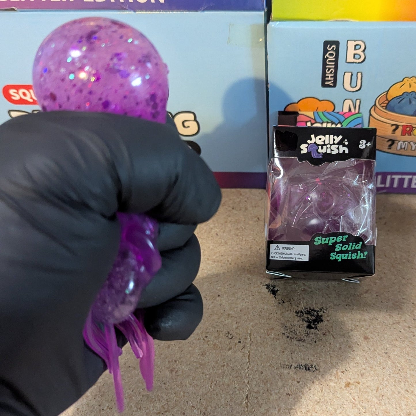 Purple Wannabe Jellysquish Jellyfish (Water Squish) - DelsBricks Toys & CollectiblesDelsBricks Toys & CollectiblesRalphie's Funhouse