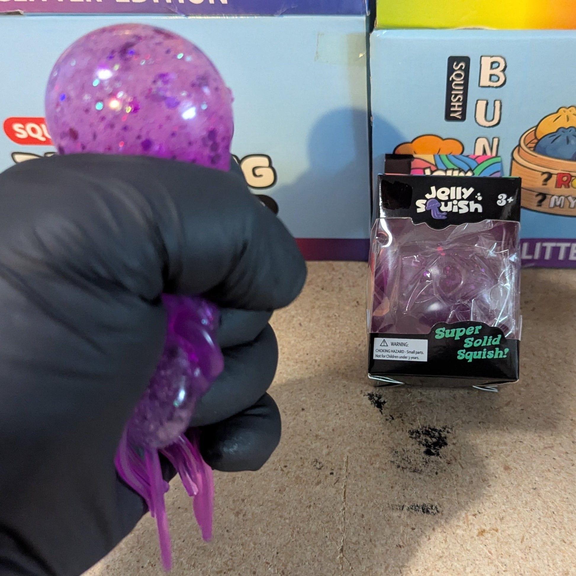 Purple Wannabe Jellysquish Jellyfish (Water Squish) - DelsBricks Toys & CollectiblesDelsBricks Toys & CollectiblesRalphie's Funhouse