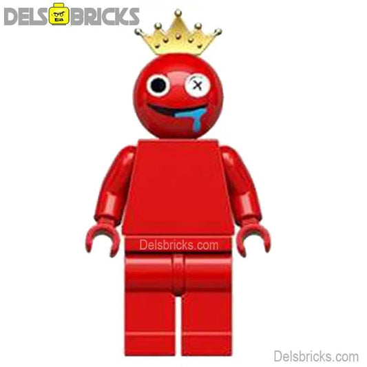Rainbow Friends Red Lego Minifigures Custom Toys - DelsBricks MinifiguresMinifiguresDelsBricks MinifiguresDelsbricks