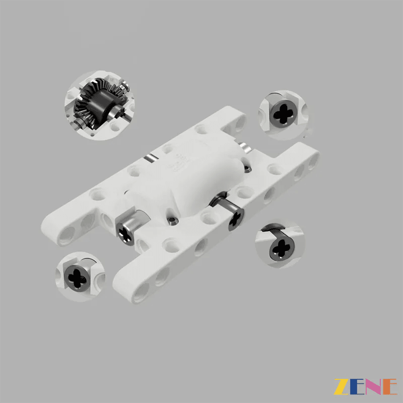 RC Customized High Performance Metal Accessories for Motorized Brushless Parts - DelsBricks Toys & CollectiblesLEGO Technic Motorized Power Functions Kit PartsDelsBricks Toys & CollectiblesZENE