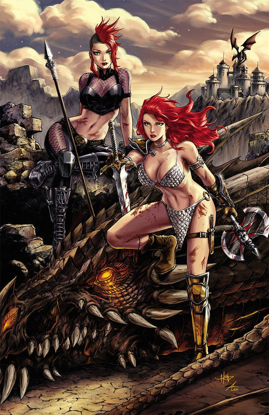 Red Sonja Age Of Chaos 3 Unknown Comics Creees Exclusive Virgin Var (03/18/2020) - DelsBricks Toys & CollectiblesCOMIC BOOK EXCLUSIVEDelsBricks Toys & CollectiblesUnknown Comic Books