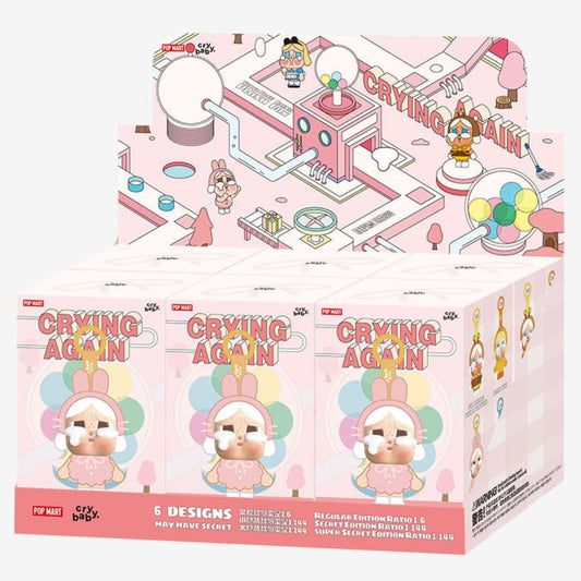 [RESTOCK: JULY] POPMART CRYBABY Crying Again Series - Vinyl Face Plush Blind Box - DelsBricks Toys & CollectiblesDelsBricks Toys & CollectiblesRalphie's Funhouse