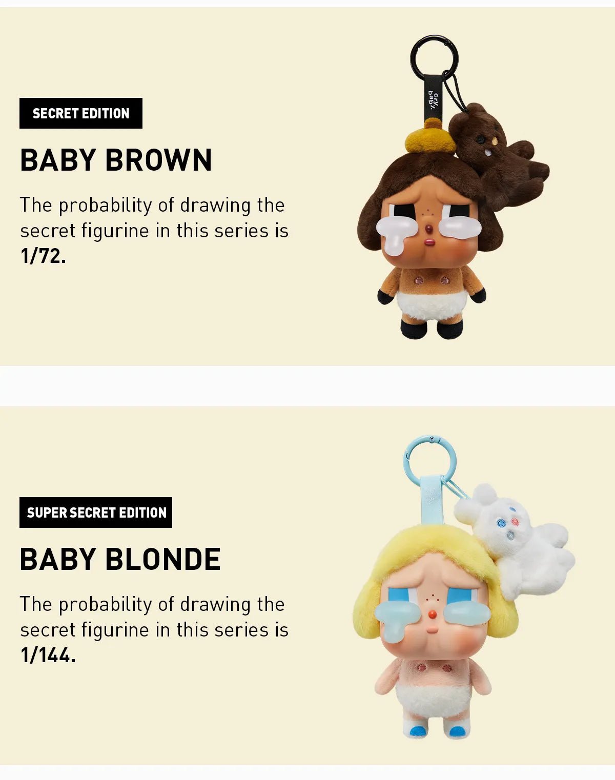 [RESTOCK: JULY] POPMART CRYBABY Crying Again Series - Vinyl Face Plush Blind Box - DelsBricks Toys & CollectiblesDelsBricks Toys & CollectiblesRalphie's Funhouse