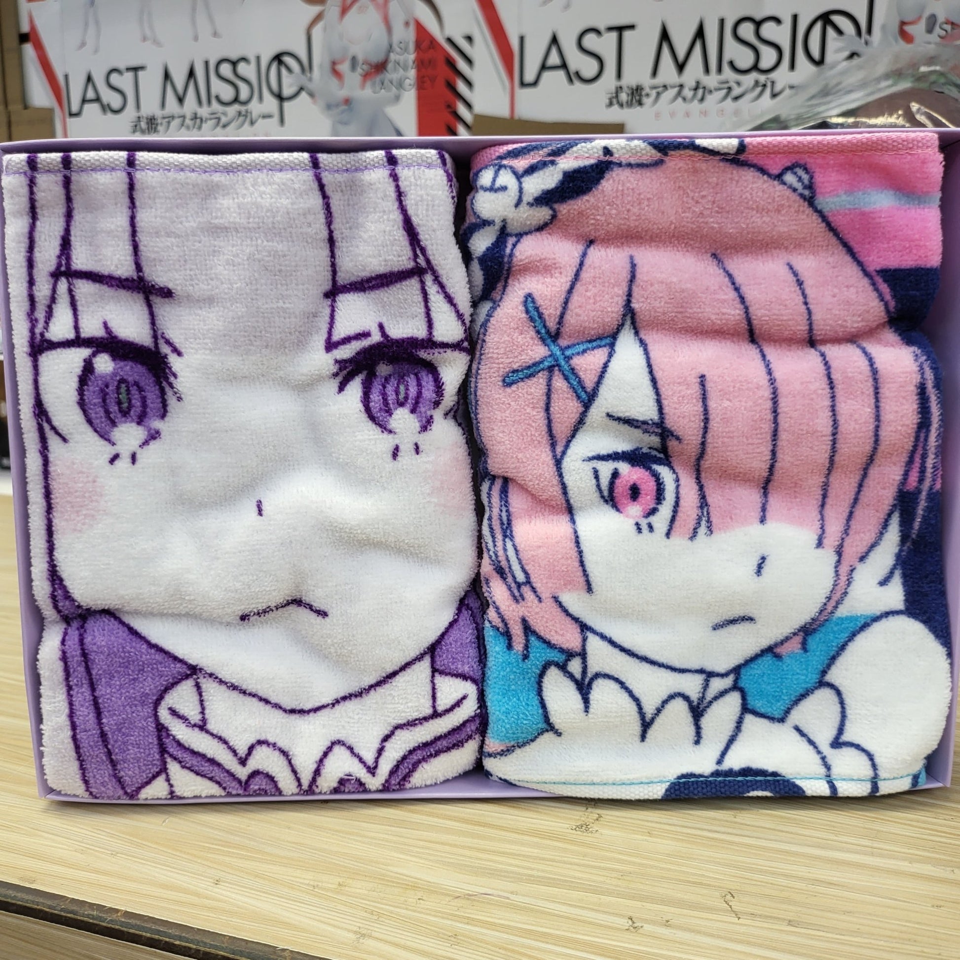Re:Zero Emilia Rem and Ram Towel Set Vol. 2, 7.8" x 39.3" - DelsBricks Toys & CollectiblesTowelDelsBricks Toys & CollectiblesSuper Anime Store
