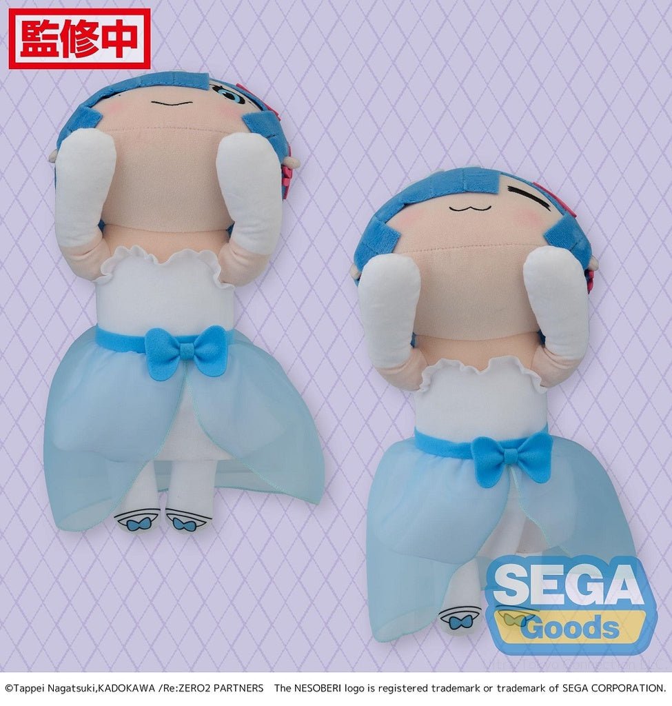 Re:Zero NESOBERI Lay - Down Rem Wedding Dress Plush - Official SEGA SP Series - DelsBricks Toys & CollectiblesPlushDelsBricks Toys & CollectiblesSuper Anime Store
