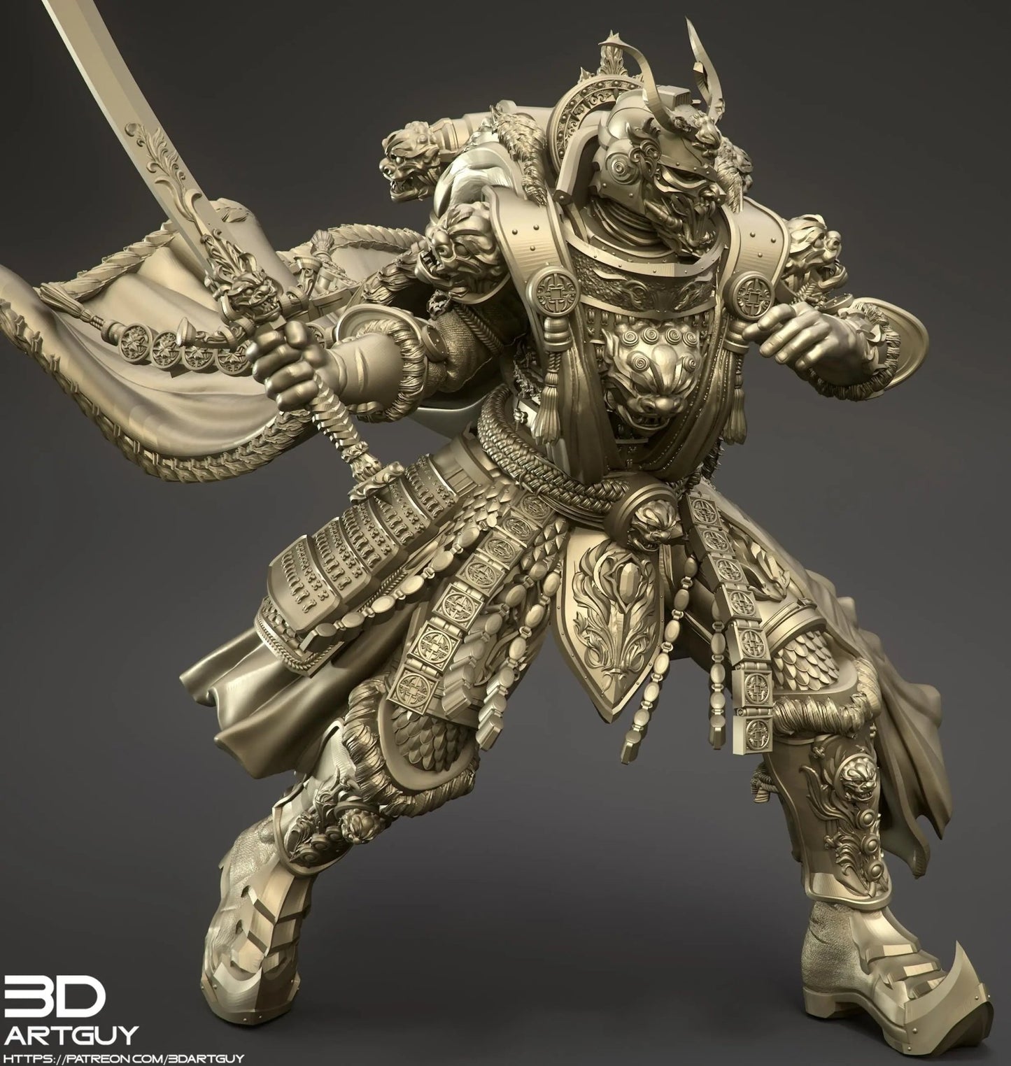 Rider by 3DArtGuy 32mm scale, 50mm or 100mm, Miniature War Gaming Figure - DelsBricks Toys & CollectiblesResin Printed MiniatureDelsBricks Toys & CollectiblesMega Diamonds & Schwartzreiter Mini Forge