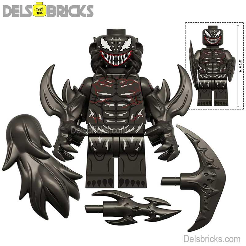 RIOT from Venom (Big figure) Lego Minifigures Custom Toys - DelsBricks MinifiguresSpiderman Lego MinifiguresDelsBricks MinifiguresDelsbricks.com