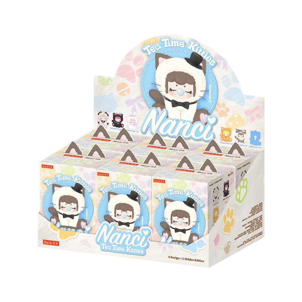 Rolife Nanci's Tea Time Kitties Surprise Plush Dolls Blind Box - DelsBricks Toys & CollectiblesPlushDelsBricks Toys & CollectiblesSuper Anime Store