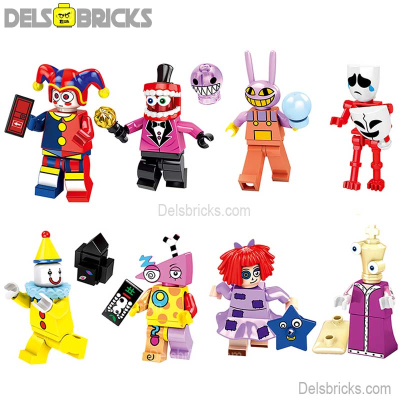 The Amazing Digital Circus Minifigures set of 8