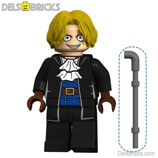 Sabo from ONE PIECE Anime Lego Minifigures custom toys - DelsBricks MinifiguresMinifiguresDelsBricks MinifiguresDelsbricks