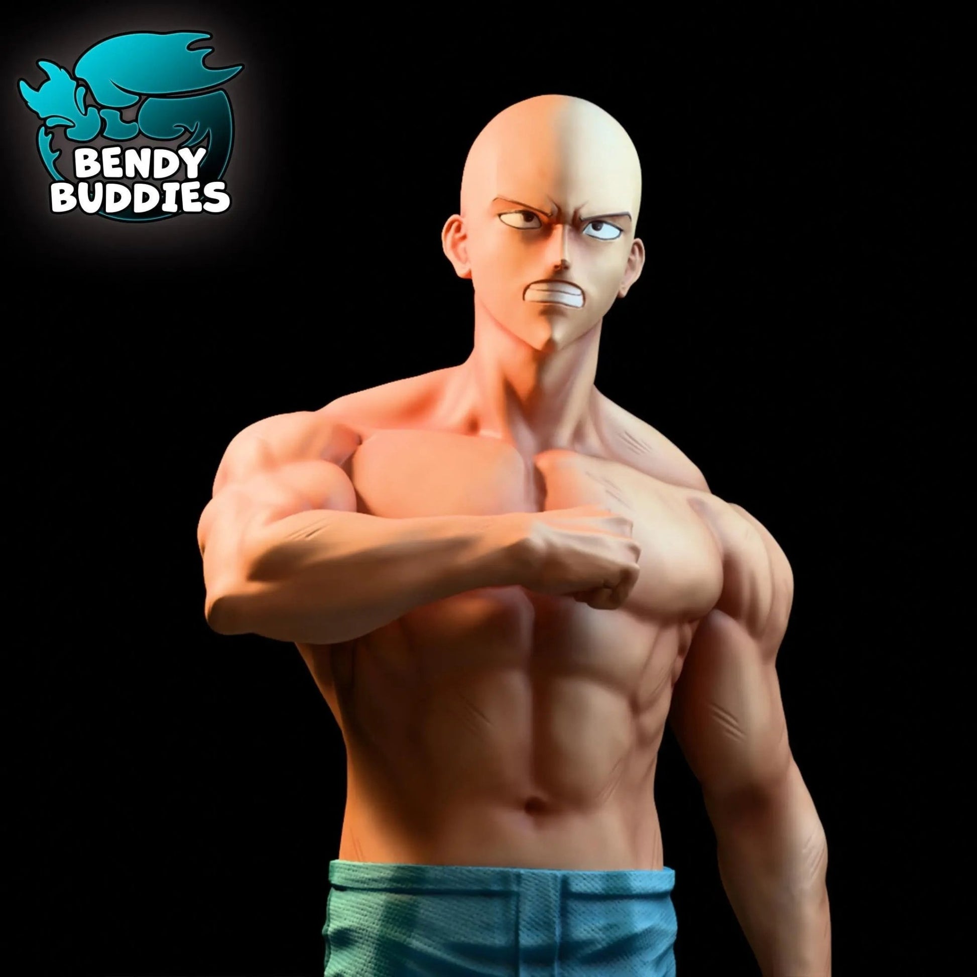 Saitama One - Punch Man (Fan Art), by BendyBuddies 3D Printed, Statue, Complete or Parts, Resin - DelsBricks Toys & CollectiblesResin Printed MiniatureDelsBricks Toys & CollectiblesMega Diamonds & Schwartzreiter Mini Forge