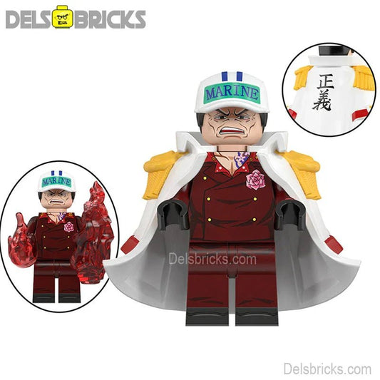 Sakazuki ONE PIECE Anime Lego Minifigures custom toys NEW - DelsBricks MinifiguresMinifiguresDelsBricks MinifiguresDelsbricks