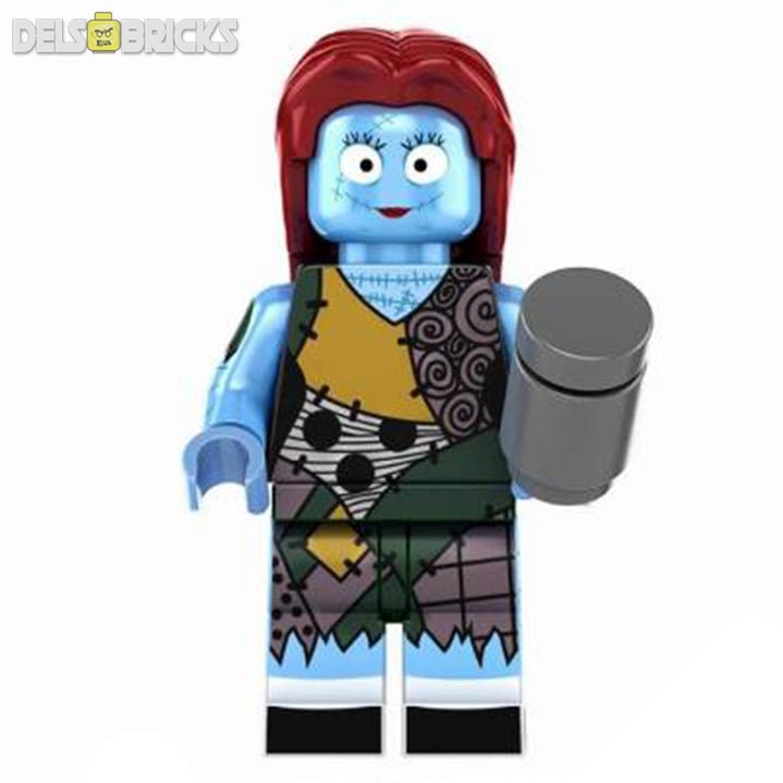 Sally Nightmare Before Christmas Lego Minifigures Custom Toys 1 - DelsBricks MinifiguresLego Horror MinifiguresDelsBricks MinifiguresDelsbricks.com