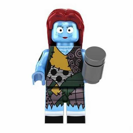 Sally Nightmare Before Christmas Lego Minifigures Custom Toys - DelsBricks MinifiguresLego Horror MinifiguresDelsBricks MinifiguresDelsbricks.com