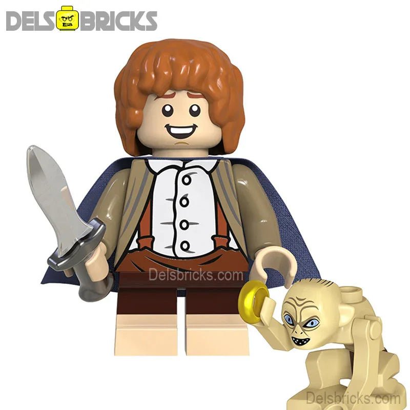 Sam Lord of The Rings Lego Minifigures Custom Toys - DelsBricks MinifiguresMinifiguresDelsBricks MinifiguresDelsbricks