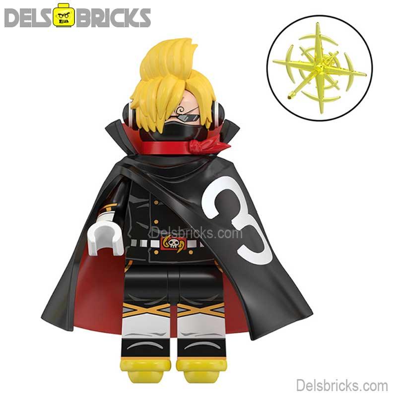 Sanji from One Piece Lego Anime Minifigures Custom Toys s7 - DelsBricks MinifiguresMinifiguresDelsBricks MinifiguresDelsbricks
