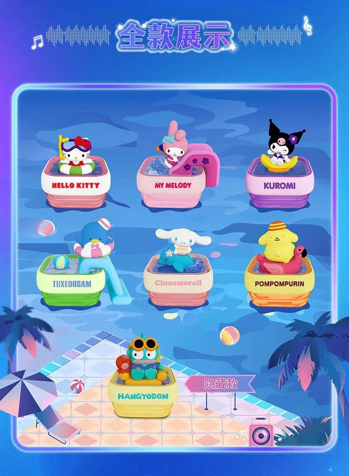 Sanrio Characters Pool Party Blind Box - DelsBricks Toys & CollectiblesFigureDelsBricks Toys & CollectiblesSuper Anime Store