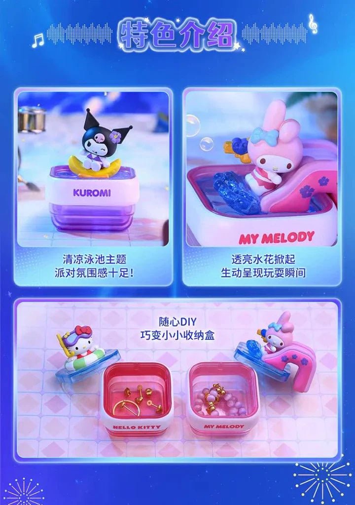Sanrio Characters Pool Party Blind Box - DelsBricks Toys & CollectiblesFigureDelsBricks Toys & CollectiblesSuper Anime Store