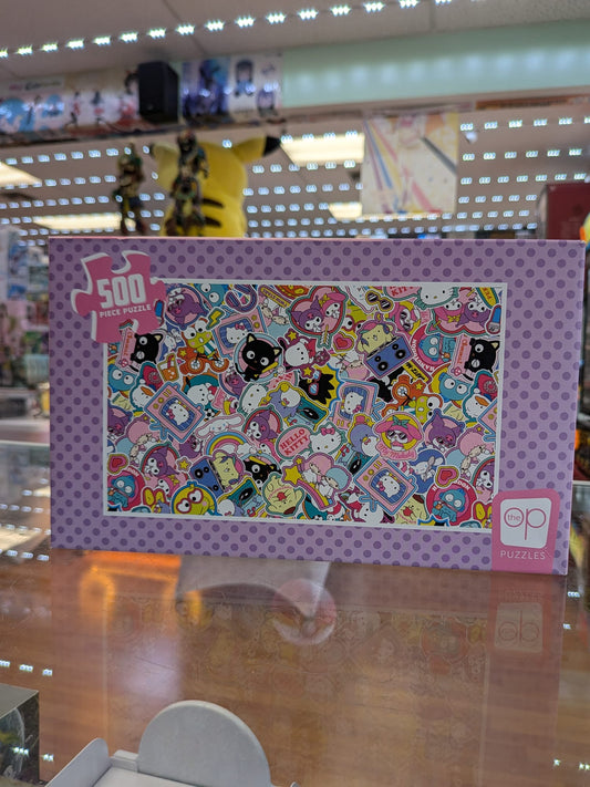 Sanrio Hello Kitty and Friends 500 Piece Puzzle - DelsBricks Toys & CollectiblesPuzzleDelsBricks Toys & CollectiblesSuper Anime Store