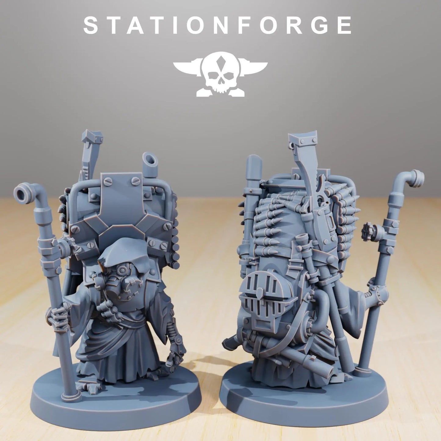 Scavenger Junkard by Station Forge 28/32mm Scale Miniature, 28mm tall, 10 Units, Proxy, Grimdark, Sci - Fi, OPR - DelsBricks Toys & CollectiblesResin Printed MiniatureDelsBricks Toys & CollectiblesMega Diamonds & Schwartzreiter Mini Forge