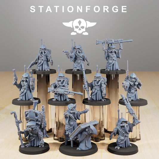 Scavenger Junkard by Station Forge 28/32mm Scale Miniature, 28mm tall, 10 Units, Proxy, Grimdark, Sci - Fi, OPR - DelsBricks Toys & CollectiblesResin Printed MiniatureDelsBricks Toys & CollectiblesMega Diamonds & Schwartzreiter Mini Forge