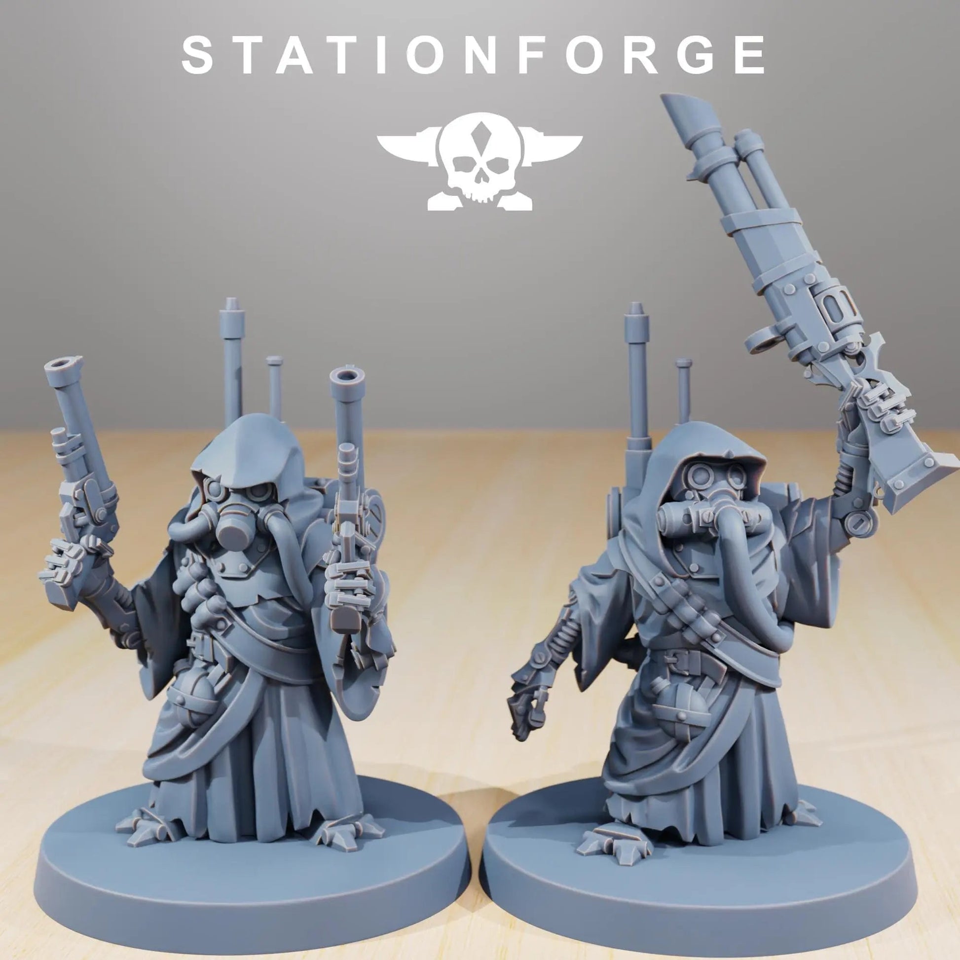 Scavenger Junkard by Station Forge 28/32mm Scale Miniature, 28mm tall, 10 Units, Proxy, Grimdark, Sci - Fi, OPR - DelsBricks Toys & CollectiblesResin Printed MiniatureDelsBricks Toys & CollectiblesMega Diamonds & Schwartzreiter Mini Forge