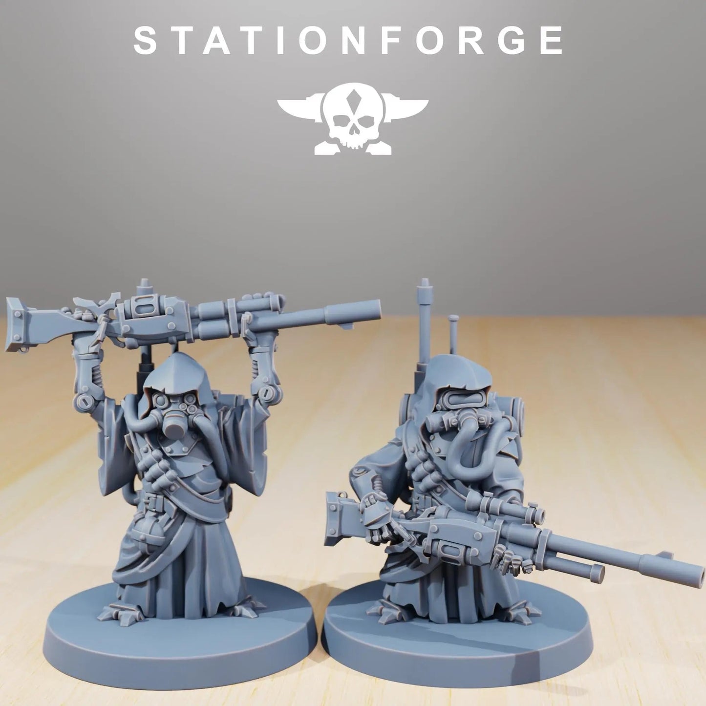 Scavenger Junkard by Station Forge 28/32mm Scale Miniature, 28mm tall, 10 Units, Proxy, Grimdark, Sci - Fi, OPR - DelsBricks Toys & CollectiblesResin Printed MiniatureDelsBricks Toys & CollectiblesMega Diamonds & Schwartzreiter Mini Forge