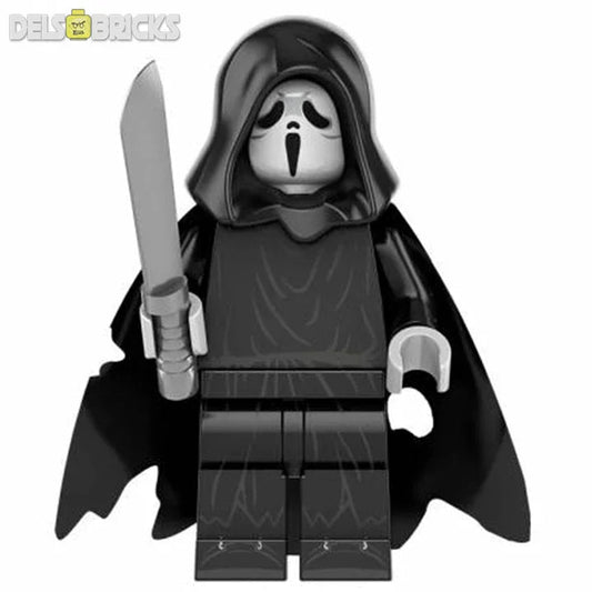 Scream Ghostface Lego Minifigures Custom Horror Toys 2 - DelsBricks MinifiguresLego Horror MinifiguresDelsBricks MinifiguresDelsbricks.com