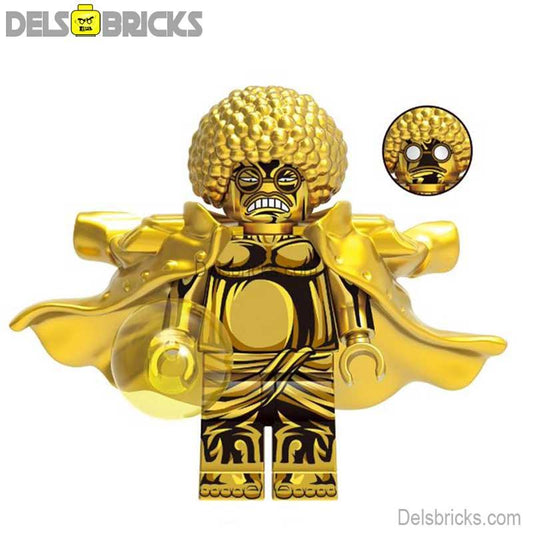 sengoku from One Piece Lego Anime Minifigures with Cape - DelsBricks MinifiguresMinifiguresDelsBricks MinifiguresDelsbricks