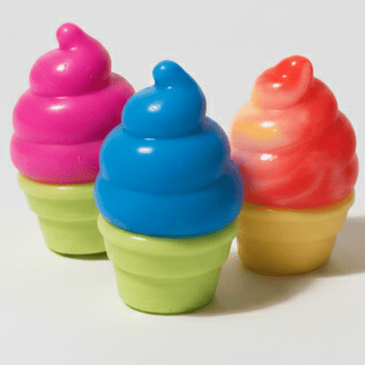 Set of Three Creamy Ice Cream Cone Squishy (Slow Rising Squish) - DelsBricks Toys & CollectiblesDelsBricks Toys & CollectiblesRalphie's Funhouse