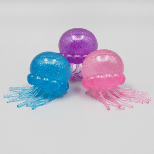 Set of Three Wannabe Jellysquish Jellyfish (Water Squish) - DelsBricks Toys & CollectiblesDelsBricks Toys & CollectiblesRalphie's Funhouse