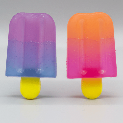 Set of Two Ice Cream Popsicles (Gelatin Squish) - DelsBricks Toys & CollectiblesDelsBricks Toys & CollectiblesRalphie's Funhouse