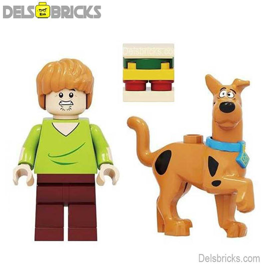Shaggy & Scooby Doo Minifigures - DelsBricks MinifiguresMinifiguresDelsBricks MinifiguresDelsbricks