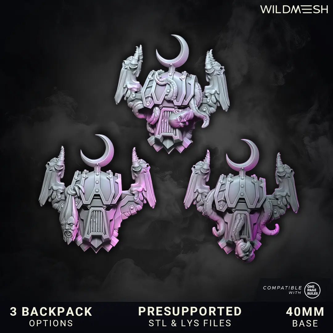 Shards of Excess by Wild Mesh 28/32mm Heroic Scale Miniature, 35mm tall, 3 Units - DelsBricks Toys & CollectiblesResin Printed MiniatureDelsBricks Toys & CollectiblesMega Diamonds & Schwartzreiter Mini Forge
