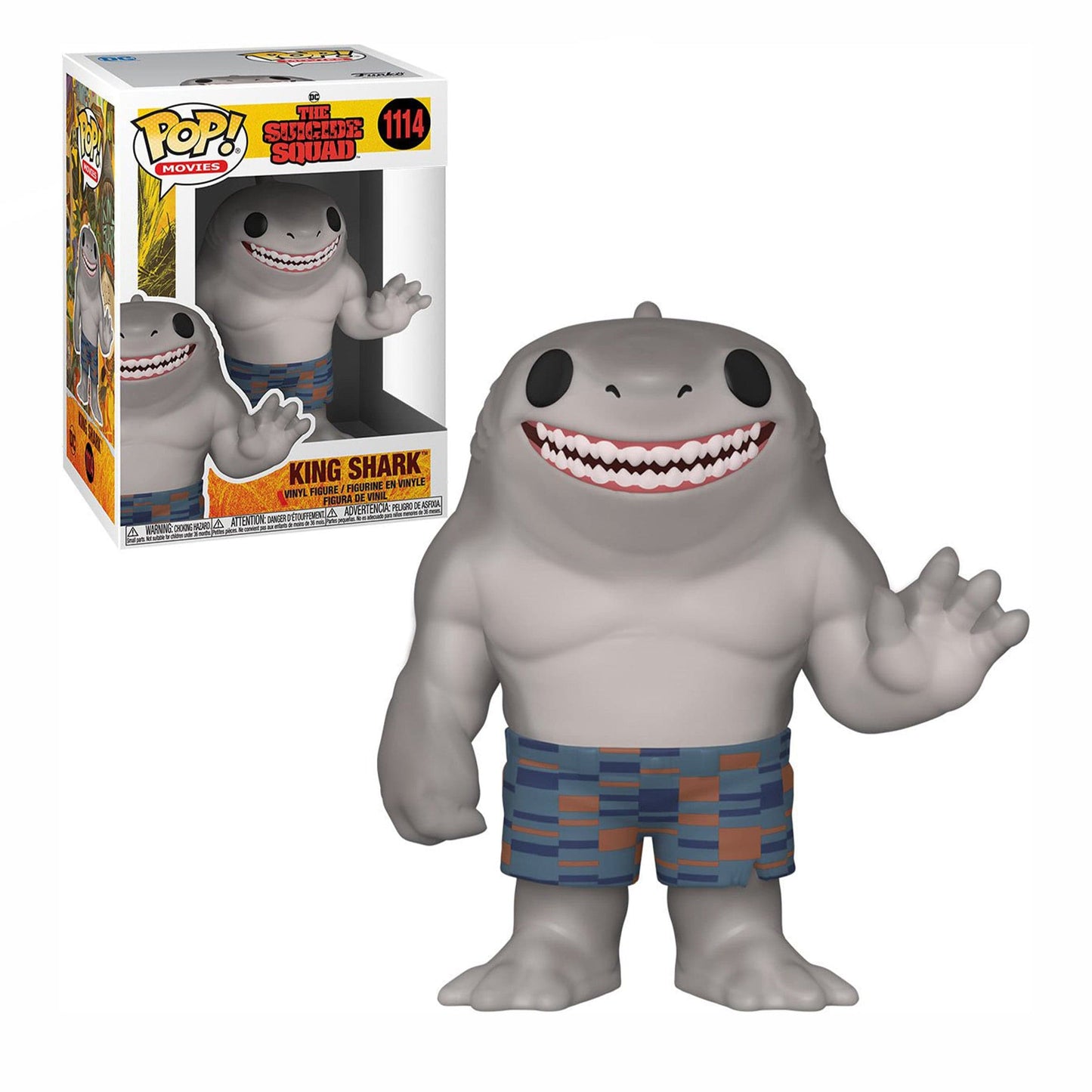 DC Comics™  Squad King Shark Pop! - 4"