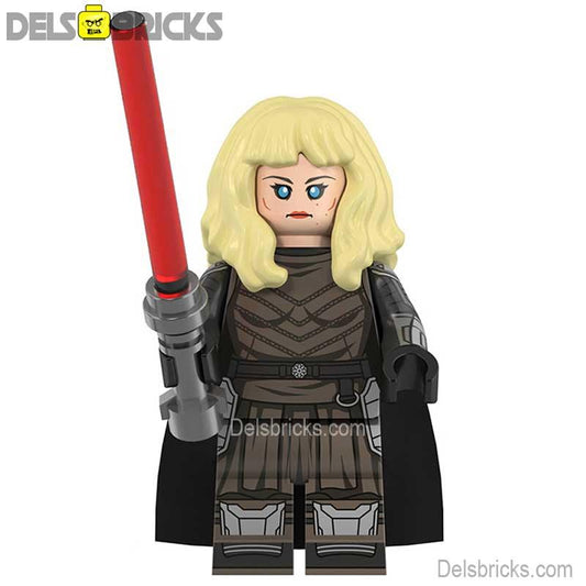 Shin Hati from Ahsoka (New) Lego Star Wars Custom Minifigures - DelsBricks MinifiguresLego Star Wars MinifiguresDelsBricks MinifiguresDelsbricks.com