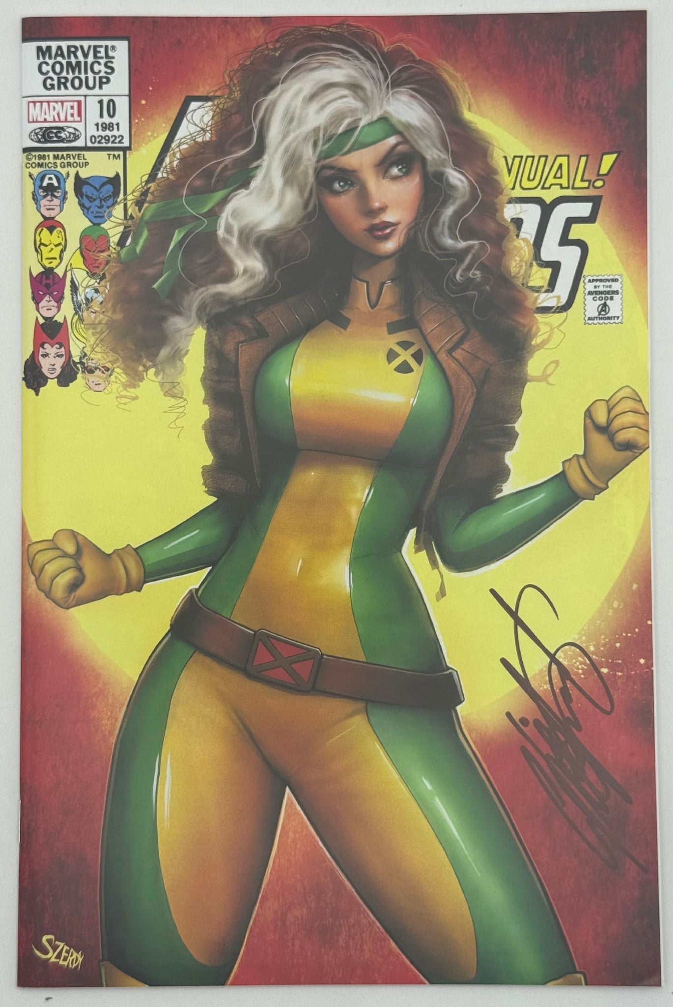 [Signed by Chris Claremont] AVENGERS ANNUAL 10 UNKNOWN COMICS NATHAN SZERDY EXCLUSIVE VAR FACSIMILE EDITION [IN STOCK] - DelsBricks Toys & CollectiblesCOMIC BOOKDelsBricks Toys & CollectiblesUnknown Comic Books