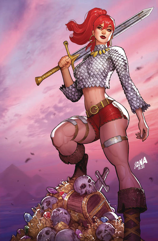 [SIGNED by David Nakayama] IMMORTAL RED SONJA 1 DAVID NAKAYAMA EXCLUSIVE FULL FOIL VIRGIN VAR (11/30/2022) - DelsBricks Toys & CollectiblesCOMIC BOOKSDelsBricks Toys & CollectiblesUnknown Comic Books