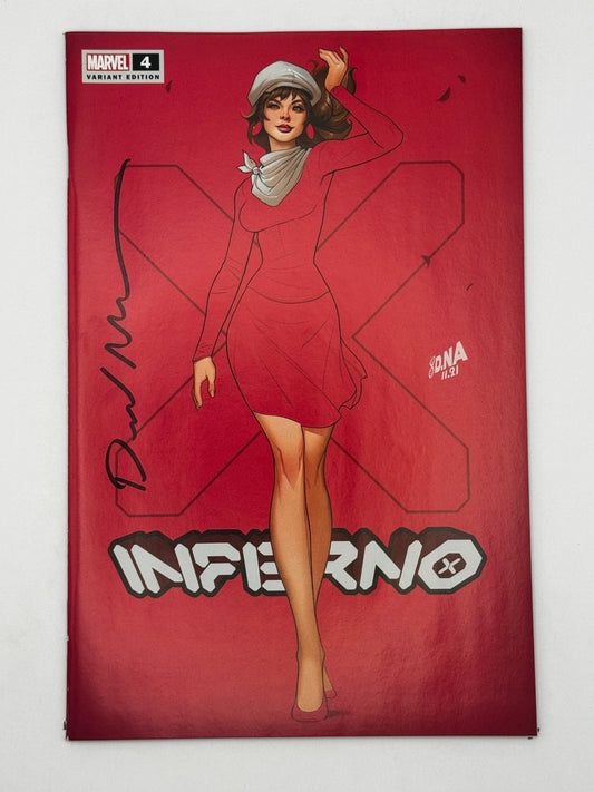 [Signed by David Nakayama] INFERNO 4 (OF 4) UNKNOWN COMICS DAVID NAKAYAMA EXCLUSIVE Var - DelsBricks Toys & CollectiblesCOMIC BOOKSDelsBricks Toys & CollectiblesUnknown Comic Books