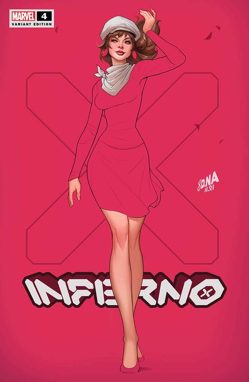 [Signed by David Nakayama] INFERNO 4 (OF 4) UNKNOWN COMICS DAVID NAKAYAMA EXCLUSIVE Var - DelsBricks Toys & CollectiblesCOMIC BOOKSDelsBricks Toys & CollectiblesUnknown Comic Books