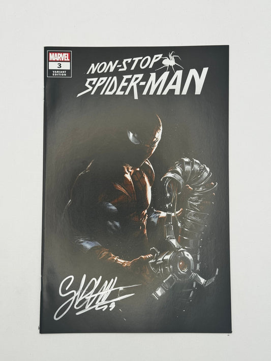 [Signed by Gabriele Dell'Otto] Non - Stop Spider - Man 3 Unknown Comics Gabriele Dell_Otto Exclusive Var [INST] - DelsBricks Toys & CollectiblesCOMIC BOOKDelsBricks Toys & CollectiblesUnknown Comic Books