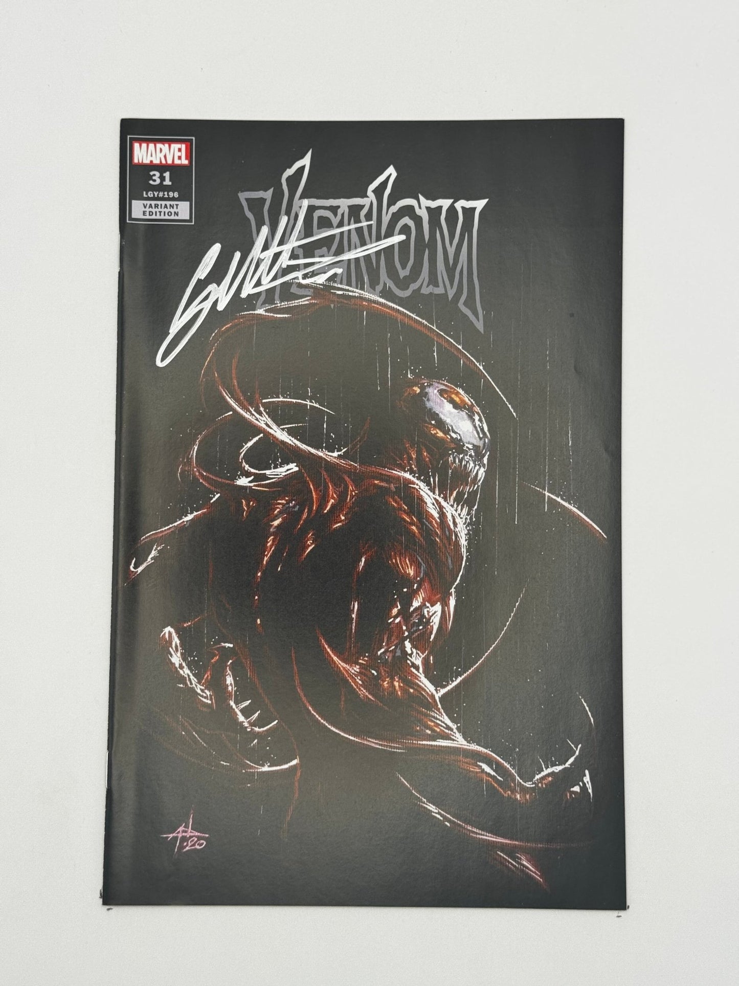 [Signed by Gabriele Dell'Otto] Venom 31 Unknown Comics Gabriele Dell_Otto Exclusive Carnage Var Kib [INST] - DelsBricks Toys & CollectiblesCOMIC BOOKDelsBricks Toys & CollectiblesUnknown Comic Books