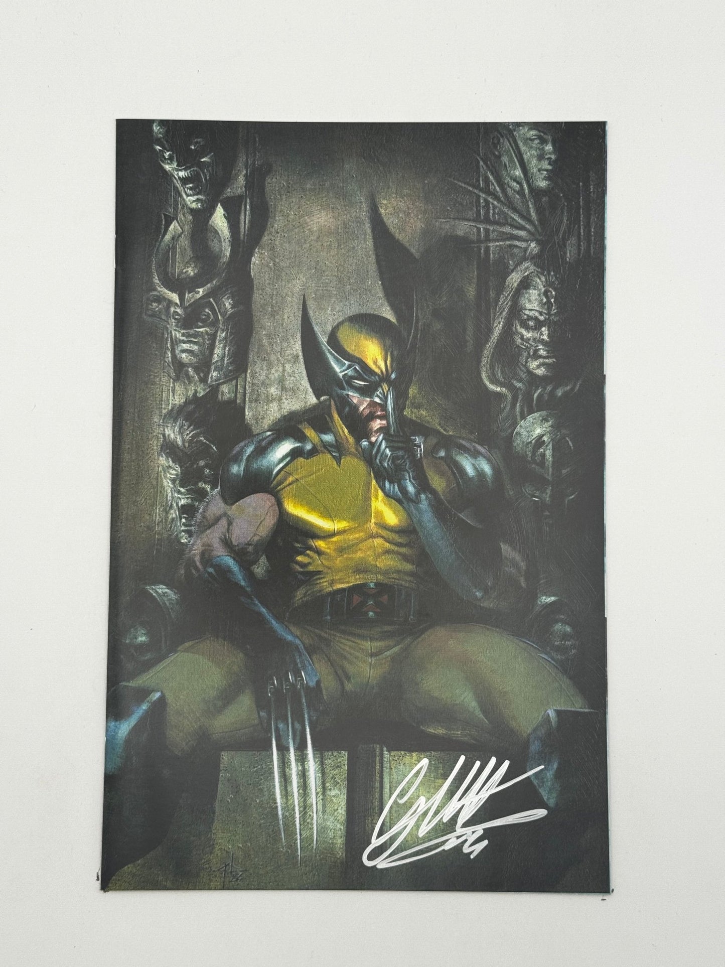 [Signed By Gabriele Dell'Otto] Wolverine 1 Virgin Unknown Comics Dell’Otto Exclusive Var [INST] - DelsBricks Toys & CollectiblesCOMIC BOOKDelsBricks Toys & CollectiblesUnknown Comic Books