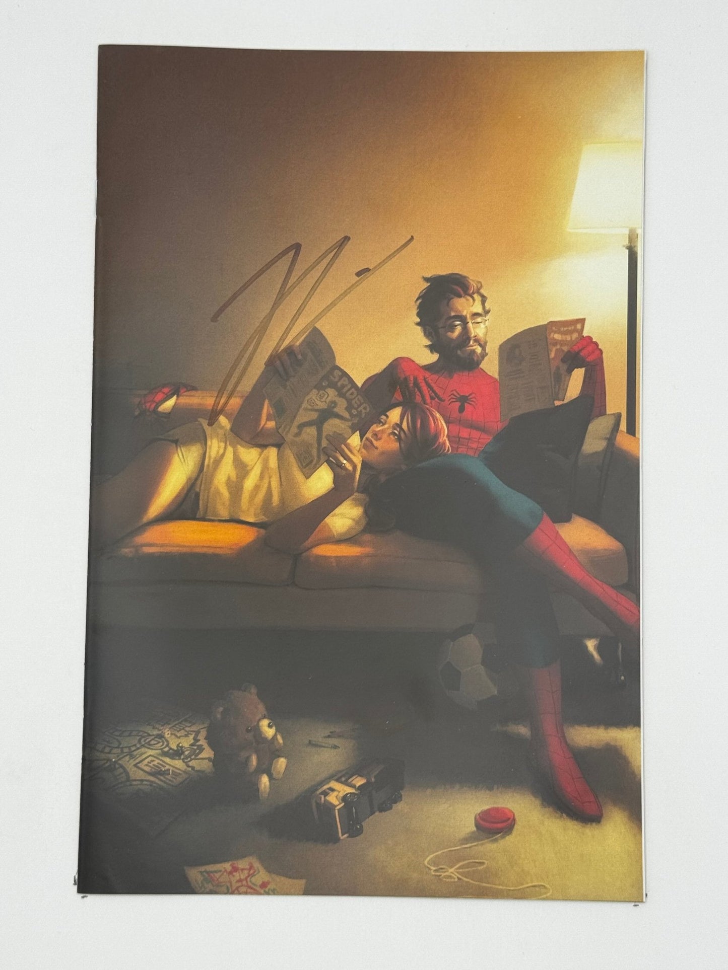[Signed by Hickman] Ultimate Spider - Man 10 Virgin Unknown Comics Mercado Exclusive Var [INST] - DelsBricks Toys & CollectiblesCOMIC BOOKDelsBricks Toys & CollectiblesUnknown Comic Books