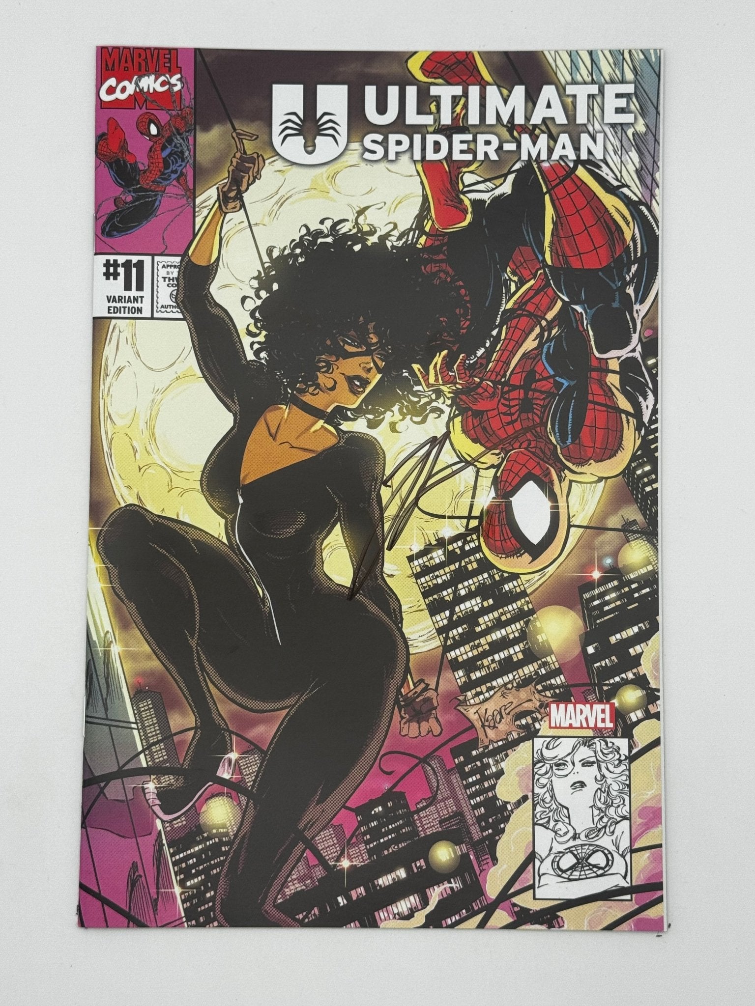 [Signed by Hickman] Ultimate Spider - Man 11 Unknown Comics Andrews Exclusive Var [INST] - DelsBricks Toys & CollectiblesCOMIC BOOKDelsBricks Toys & CollectiblesUnknown Comic Books
