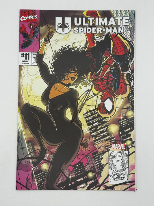 [Signed by Hickman] Ultimate Spider - Man 11 Unknown Comics Andrews Exclusive Var [INST] - DelsBricks Toys & CollectiblesCOMIC BOOKDelsBricks Toys & CollectiblesUnknown Comic Books
