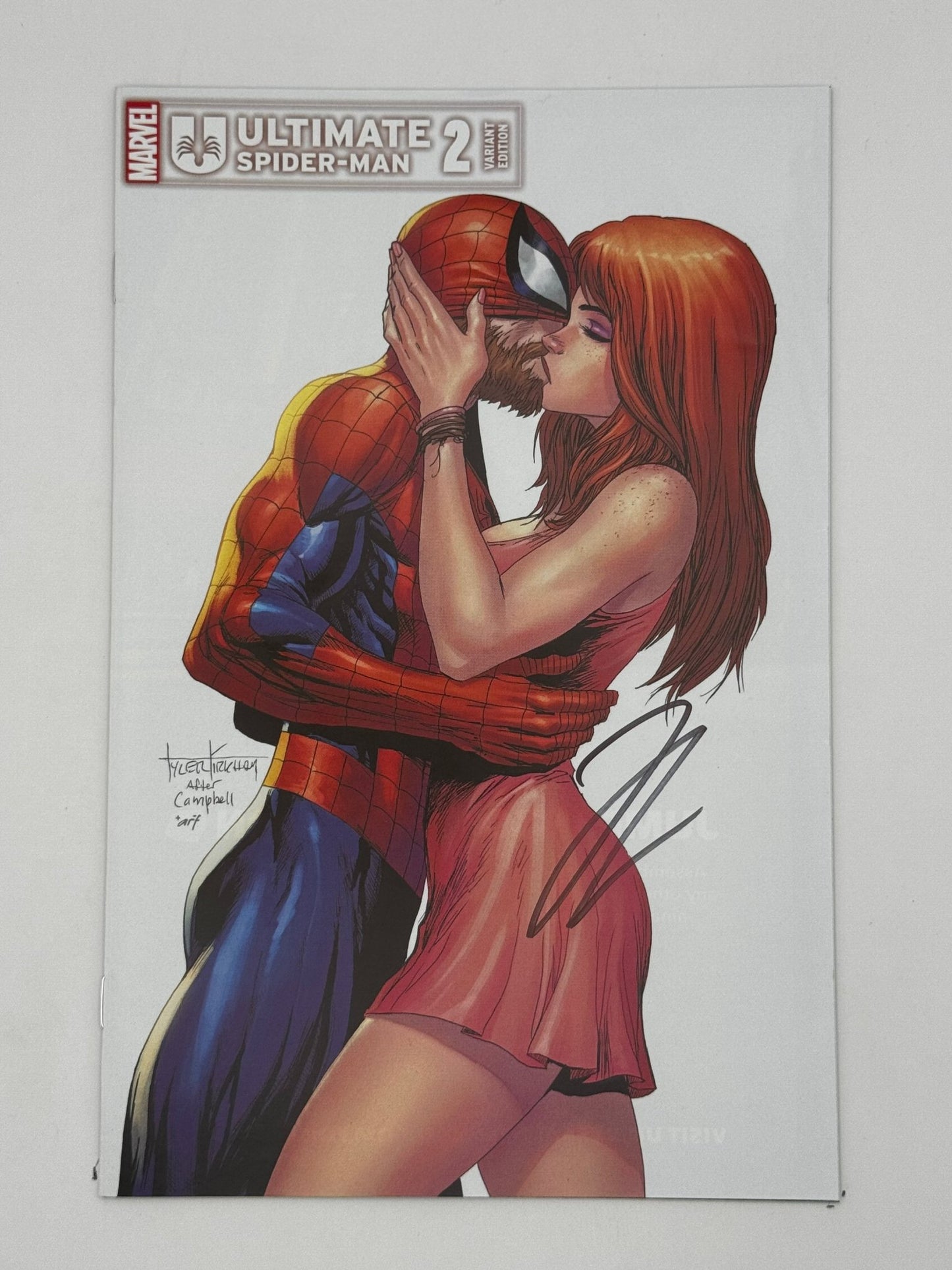 [Signed by Hickman] Ultimate Spider - Man 2 4th PTG Unknown Comics Kirkham Exclusive Var [INST] - DelsBricks Toys & CollectiblesCOMIC BOOKDelsBricks Toys & CollectiblesUnknown Comic Books